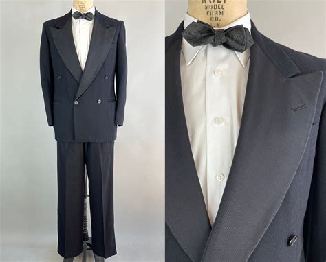 origine tuxedo|1940s tuxedo styles.